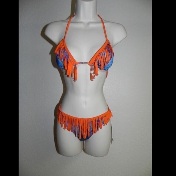 Lisa Kelly Bikini Swimsuit 2pc XS Finge NWT - Picture 1 of 3